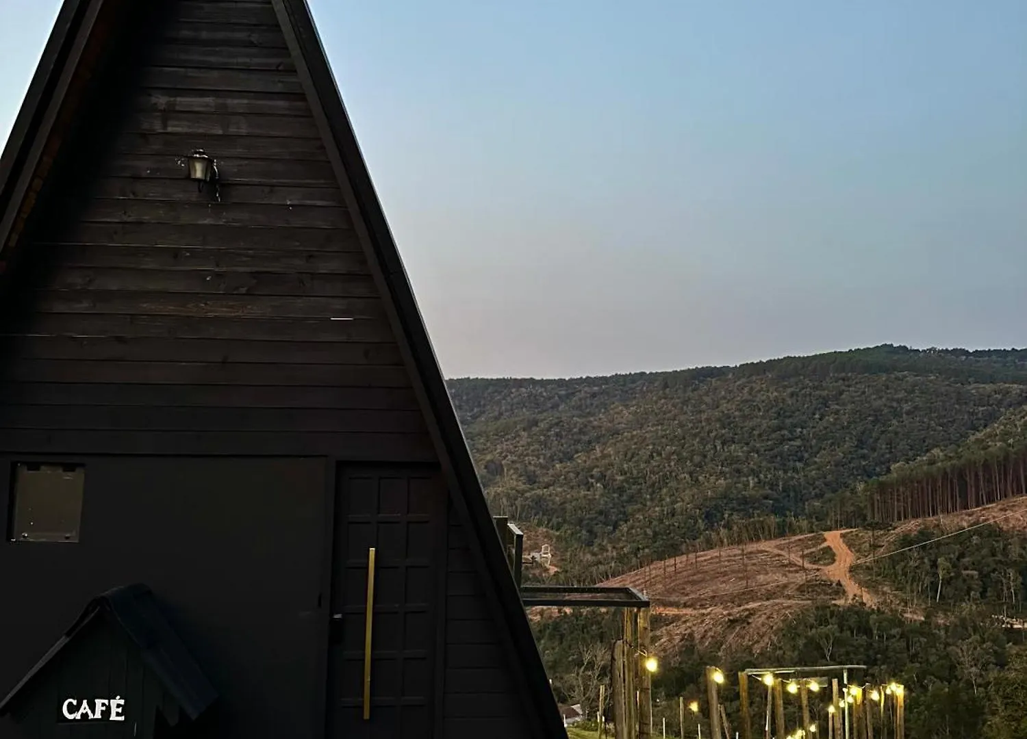 Chales O Refugio Alfredo Wagner Brezilya